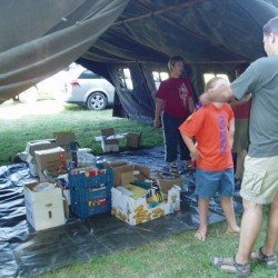 .fourage tent na - Scouts en Gidsen Zaventem 